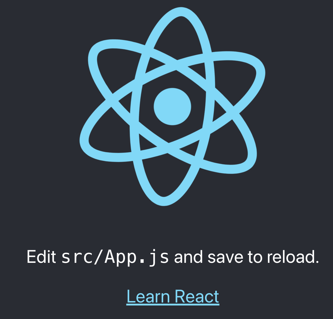 npx create react app start